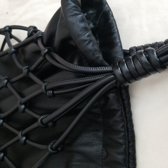 New Nanushka Naiya Net Faux-Leather Bag - Picture 15 of 15